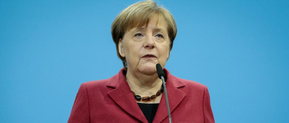 Bundeskanzlerin Angela Merkel (CDU)