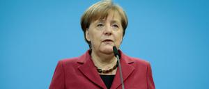 Bundeskanzlerin Angela Merkel (CDU)