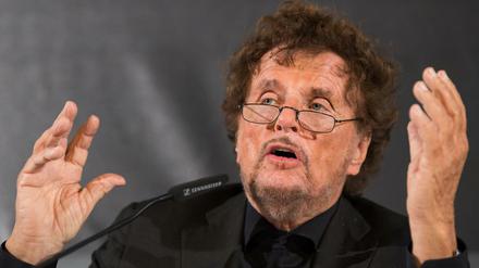 Regisseur Dieter Wedel im November 2017 bei der Programmvorstellung in Bad Hersfeld.