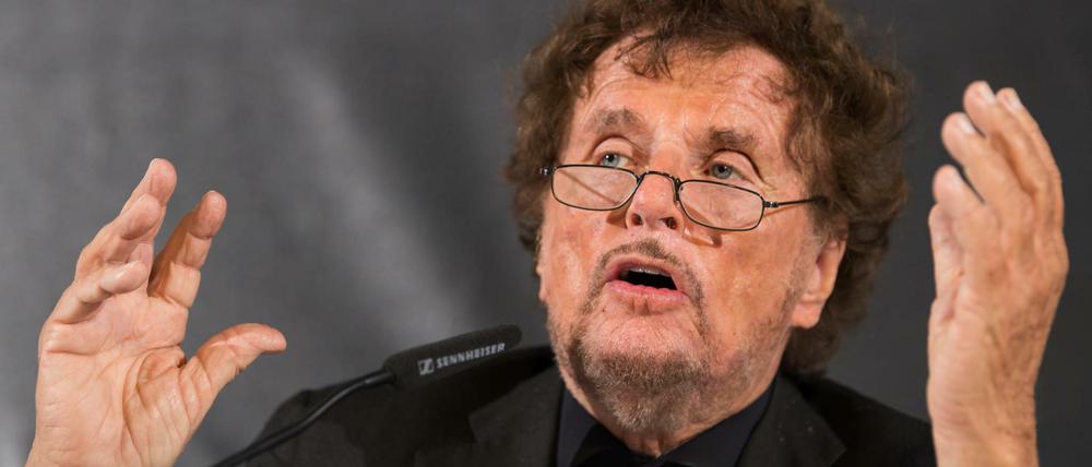 Regisseur Dieter Wedel im November 2017 bei der Programmvorstellung in Bad Hersfeld.