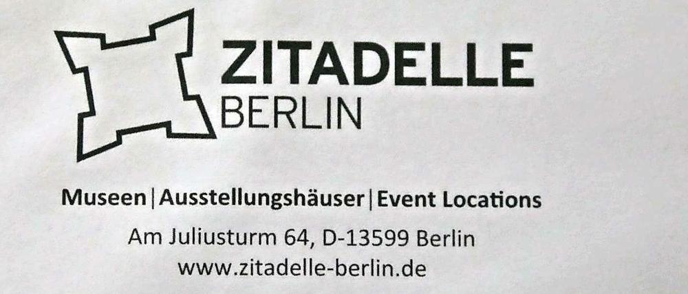 Der Absender auf dem Briefumschlag des Kulturamtes.
