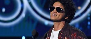 Bruno Mars war mit seinem album "24K Magic" erfolgreich.