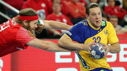 Mattias Zachrisson (r.) kann mit Schweden den ersten EM-Titel seit 2002 holen.