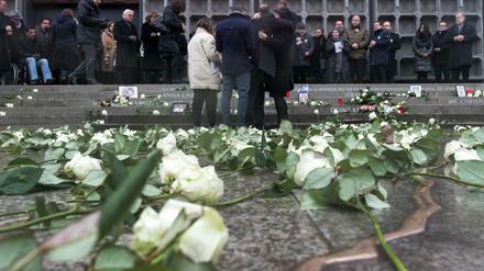 Der Breitscheidplatz am 19.12.2017 - ein Jahr nach dem Attentat