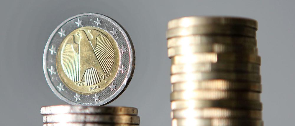 Gute Wirtschaftslage: Die Steuerquellen sprudeln weiter. 