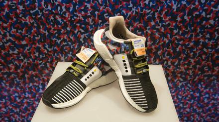 Sieht eigentlich wie ein normaler Turnschuh aus, ist aber heißbegehrt.