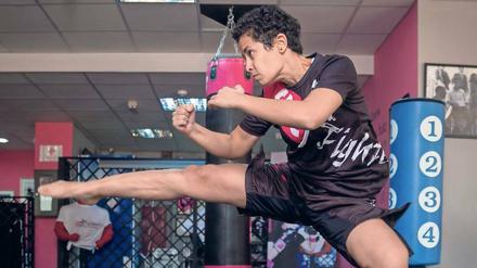 Frauen-Power aus Amman. Lina Khalifeh schreibt mit ihrem Kampfstudio SheFighter eine bemerkenswerte Erfolgsgeschichte. 