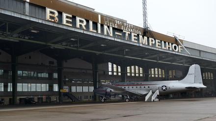 Der ehemaligen Zentralflughafen Berlin Tempelhof. 