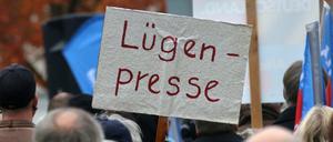 Lügenpresse? Der Vorwurf wurde schon mal deutlich lauter formuliert.