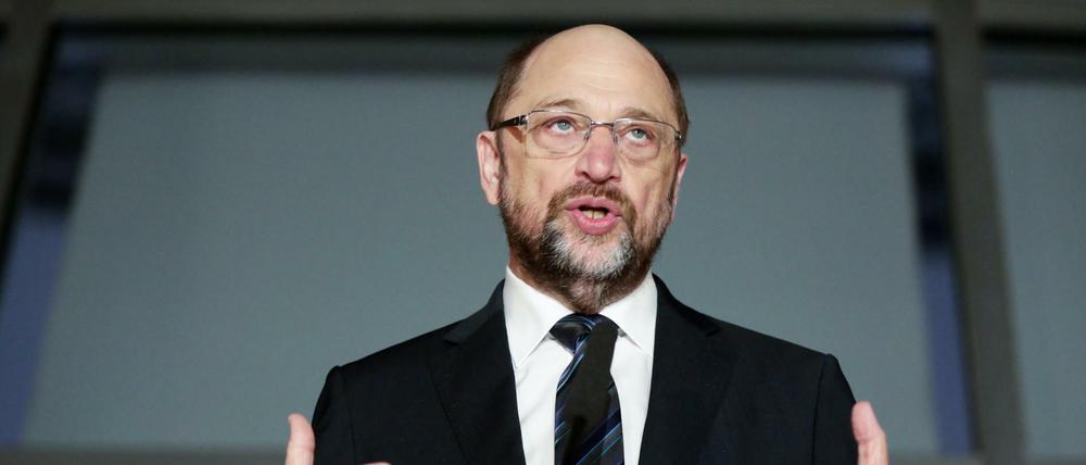 Martin Schulz, SPD-Parteivorsitzender, sackt in Umfragen weiter ab.