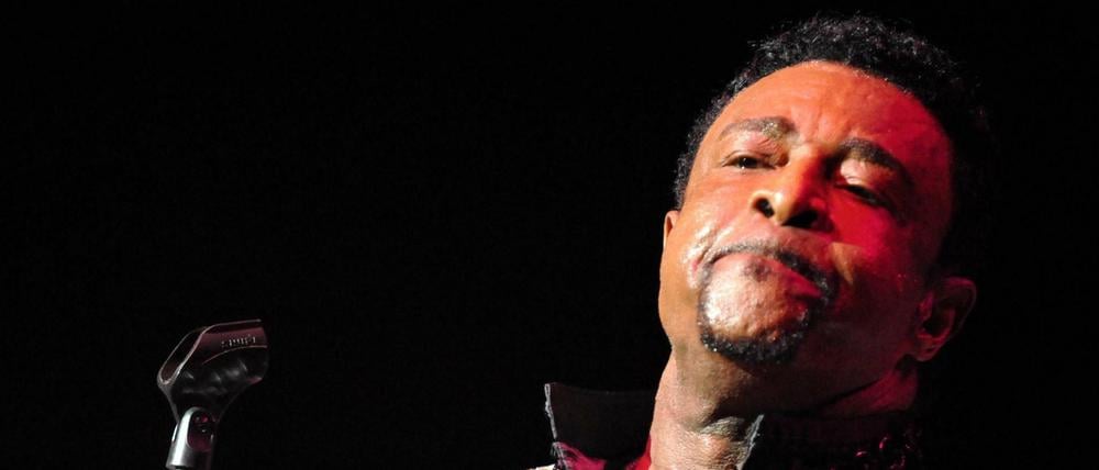 Dennis Edwards bei einem Konzert in Los Angeles im Sommer 2011