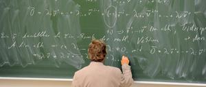 "Mathematik für Chemiker" auf dem Campus Adlershof der Humboldt-Uni.