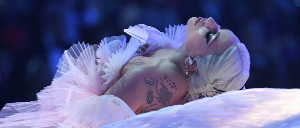 Bei der Verleihung der Grammy Awards am 28. Januar war Lady Gaga noch auf der Bühne zu sehen.