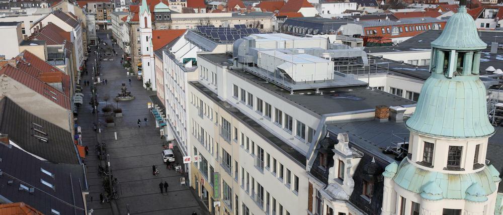 Die Cottbusser Altstadt.