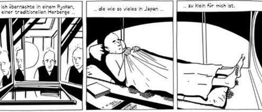 Autobiografie, Reisebericht und Kulturgeschichte: Eine Doppelseite aus dem besprochenen Buch.