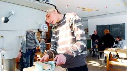 In der Pestalozzi-Schule werden die Schüler auf verschiedene Berufsgruppen vorbereitet. (Archivfoto von 2009)