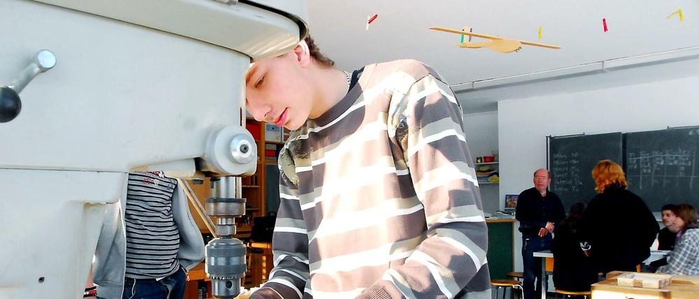 In der Pestalozzi-Schule werden die Schüler auf verschiedene Berufsgruppen vorbereitet. (Archivfoto von 2009)