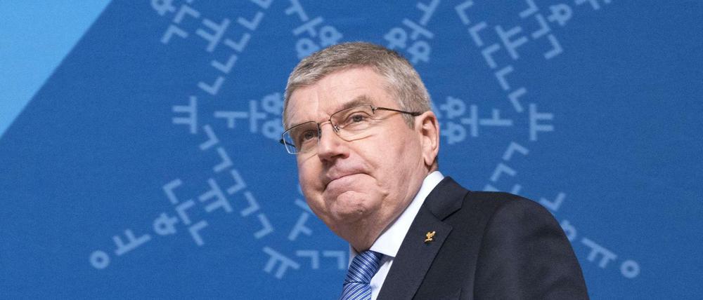 Blaues Wunder. Mit dem Urteil des Cas gegen das IOC hat Thomas Bach nicht gerechnet.