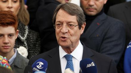 Bleibt im Amt: Zyperns Präsident Nicos Anastasiades.