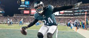Völlig vogelfrei. Corey Graham und die Philadelphia Eagles gehen als krasser Außenseiter in den Super Bowl. 