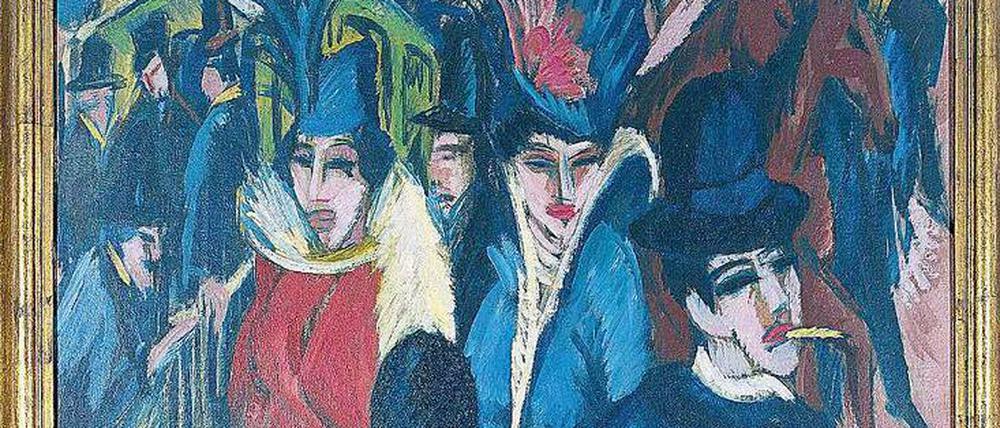 Jenseits des Ozeans. Ernst Ludwig Kirchners „Berliner Straßenszene“ von 1913 wurde den Erben des privaten Eigentümers restituiert – und danach auf einer Auktion