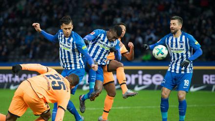 Eingenickt. Salomon Kalou erzielte das 1:1 für Hertha gegen Hoffenheim.