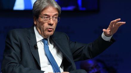 Der italienische Ministerpräsident Paolo Gentiloni.
