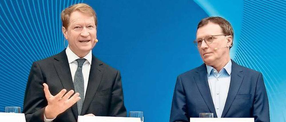 Aufklärer. Der ARD-Vorsitzende Ulrich Wilhelm (links) und ARD-Programmchef Volker Herres sehen die Untersuchungen in den Sendern zum Fall Wedel noch nicht am Ende.