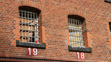 Rundgang durch die Justizvollzugsanstalt (JVA) Seidelstraße in Berlin-Tegel. 