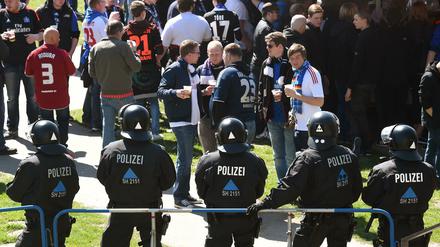 Das Derby gegen den HSV ist für das Bundesland Bremen teuer. Deshalb fordert es eine Kostenübernahme für Sicherheit durch die DFL.