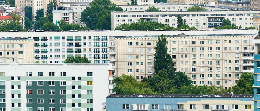Wohnen in Berlin muss man sich leisten können - selbst in der Platte.