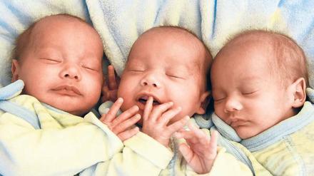 Früherkennung. Schon beim ersten Ultraschall können Ärzte sehen, ob eine Frau mit mehr als einem Kind schwanger ist. 