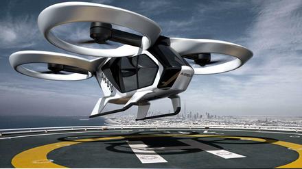 Konzept des CityAirbus - Ende des Jahres soll der Prototyp fliegen.