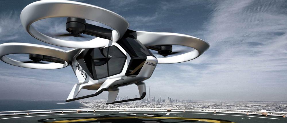 Konzept des CityAirbus - Ende des Jahres soll der Prototyp fliegen.