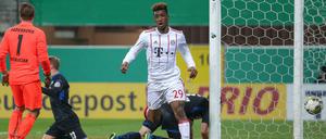 Kingsley Coman brachte den Favoriten mit seinem Tor zum 1:0 früh auf Kurs.