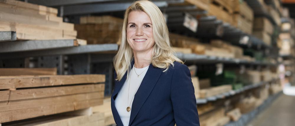 Die Volkswirtin. Karin Dohm ist Vorstandsmitglied bei Hornbach und seit April dort auch Chief Financial Officer (CFO).