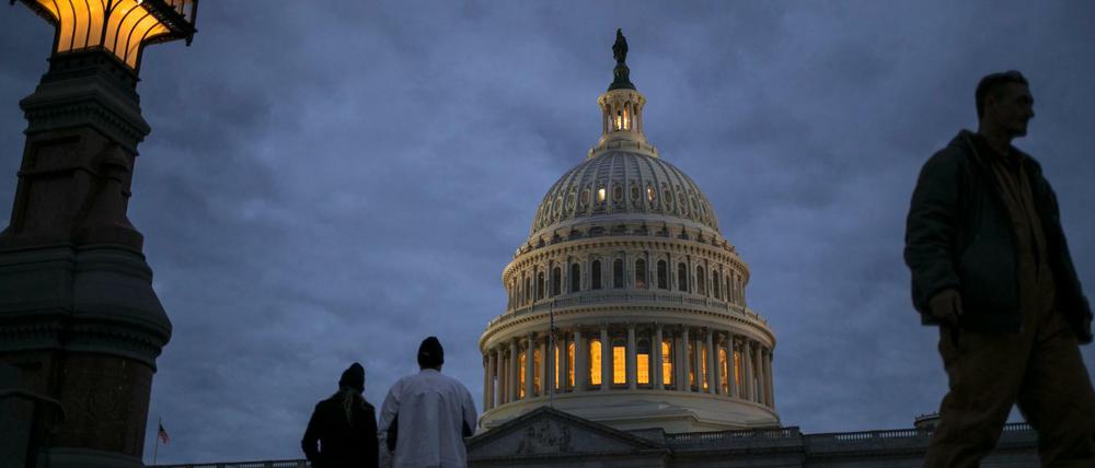 Das Capitol, Sitz des US-Kongresses in Washington.
