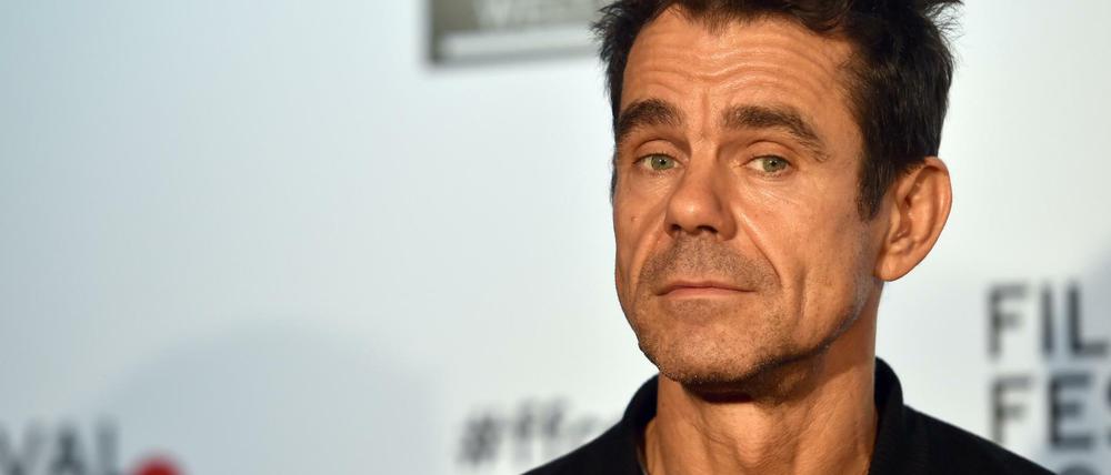 Der Regisseur Tom Tykwer bei der Vorstellung seiner Serie Babylon Berlin im Rahmen des Film Festivals Köln. 