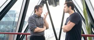 Austausch mit dem Meister. Robert Lepage und Matías Umpierrez in Quebec.