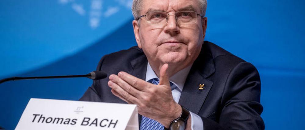 IOC-Chef Thomas Bach hat sich erstmals zum Cas-Urteil geäußert.