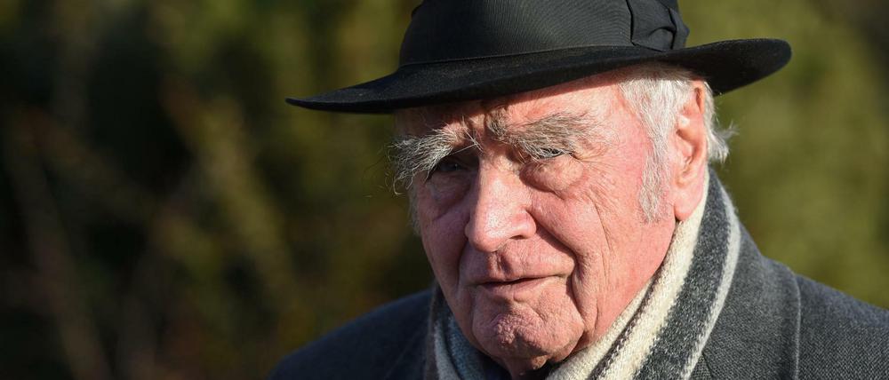 Der Schriftsteller Martin Walser, aufgenommen am 19.12.2016 in Birnau, Baden-Württemberg