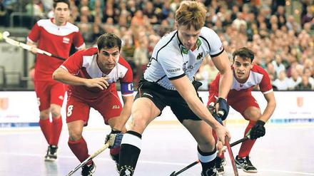 Treffsicher. Alexander Otte war bei der WM 2015 Torschützenkönig. 