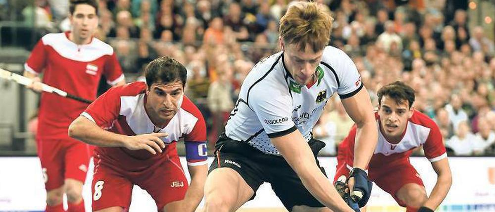 Treffsicher. Alexander Otte war bei der WM 2015 Torschützenkönig. 