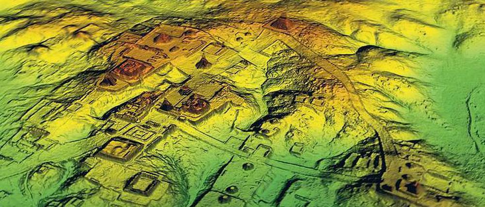 Entdeckt. Mit einer neuen Lasertechnik wurden die Stätten der Maya aufgespürt. Der Film „Im Reich des Schlangen-Königs" am 6.2. auf National Geographic berichtet darüber. 