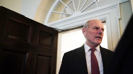 Im Zentrum der Macht und auch der Kritik. John Kelly hat den Ärger des Präsidenten auf sich gezogen. 