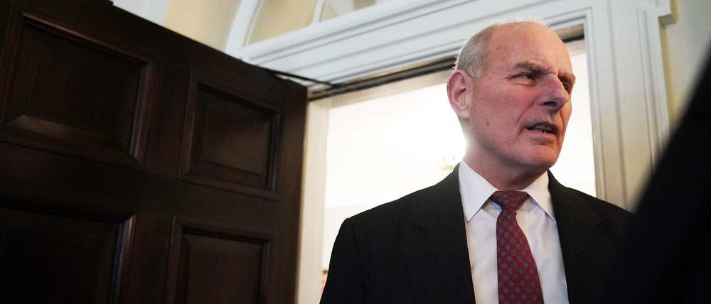 Im Zentrum der Macht und auch der Kritik. John Kelly hat den Ärger des Präsidenten auf sich gezogen.