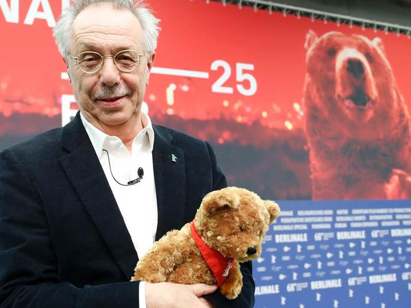 Guter Dinge. Festival-Chef Dieter Kosslick bei der diesjährigen Pressekonferenz.