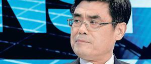 Shu Jinbiao, der Chef der State Grid Corporation of China, hält das deutsche Stromnetz für interessant.