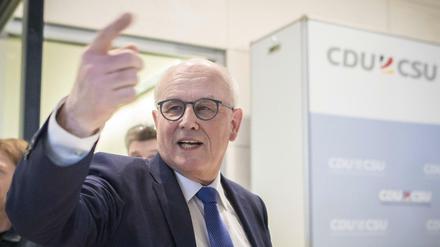 Volker Kauder vor einer Sondersitzung der Unionsfraktion am Mittwoch.