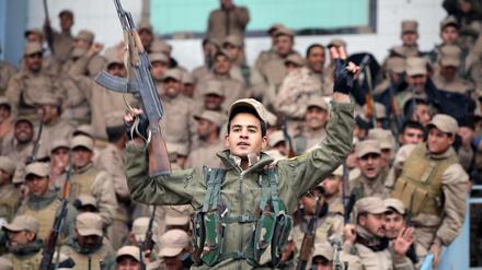 Die kurdischen Kämpfer mussten wieder zu den Waffen greifen.
